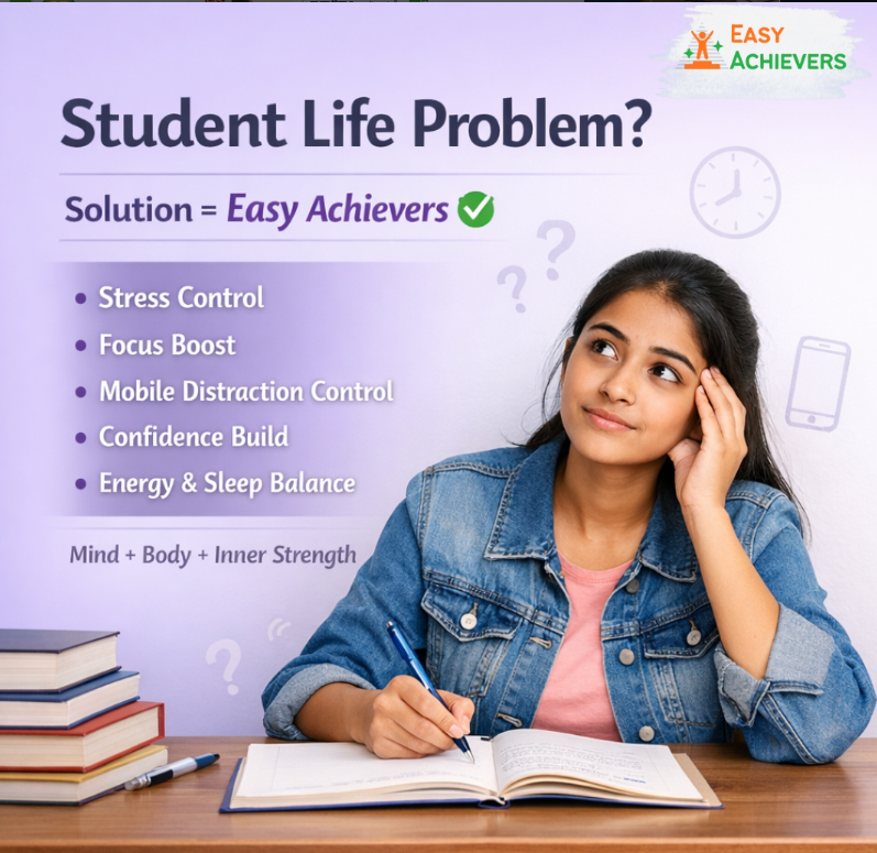 Best Online Student Life Coaching in Junagadh by Coach Kanaksinh Vala at Easy Achievers